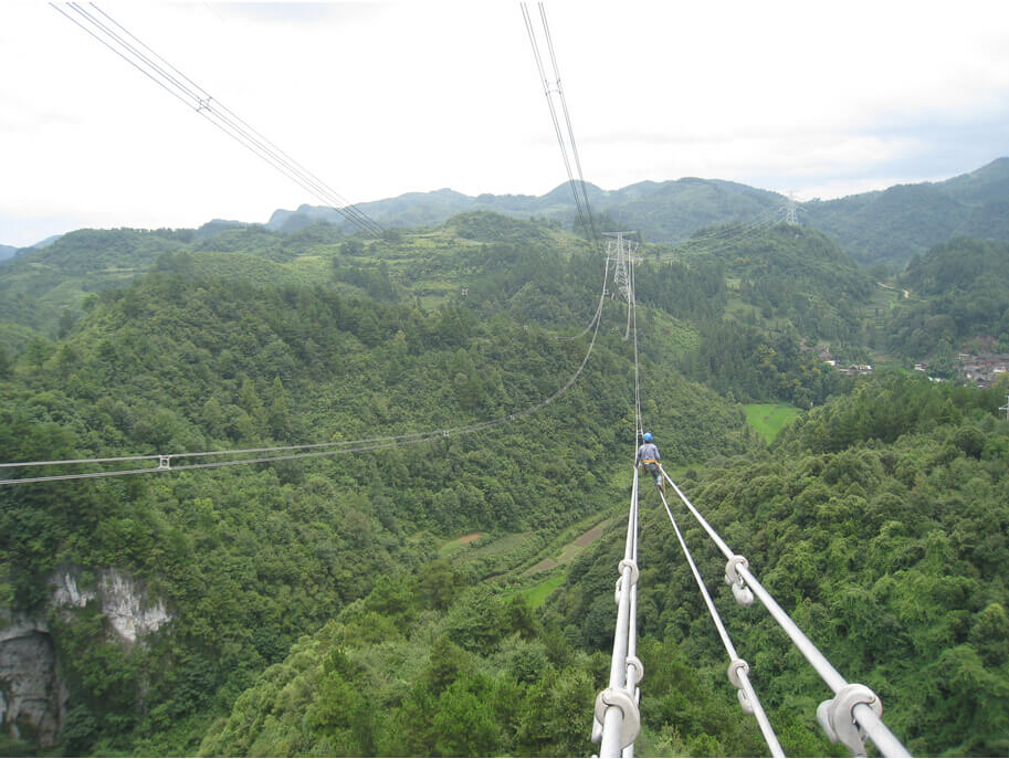 架空輸電線路弧垂測量裝置